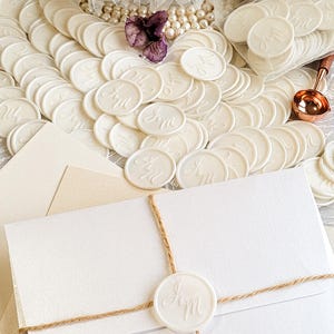 Adesivos de lacre de cera personalizados para convite de casamento, lacres de cera autoadesivos feitos à mão, mapa de assentos com lacres de cera para espelho de casamento
