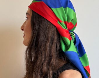 Head scarf, silk scarf