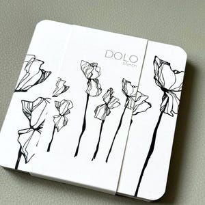 Juego de 4 posavasos de la colección de primavera - Mujer, posavasos de cartón, diseño floral, posavasos con pintura de flores