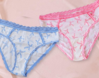 Coquette Bows Bikini 2-Pack | Pink & Blue Bow Bikinis | Gift for Her