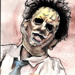 Leatherface (Texas Chainsaw Massacre) Print