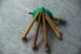 Nostepinne Yarn Ball Winder - Vintage Wooden Spindles - Yarn Cakes - Free Shipping! 