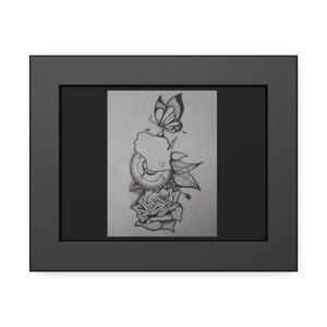 Pósteres de papel enmarcados hechos a mano, arte mural para decoración del hogar, impresiones de estilo vintage, ilustraciones únicas, ideas para decorar habitaciones, galería retro