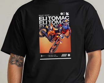 Eli Tomac Motocross Shirt, Motocross Jersey, Race T-Shirt, Dirt Bike Shirt, Eli Tomac Shirt, Supercross Fan Tee, Supercross Shirt Men