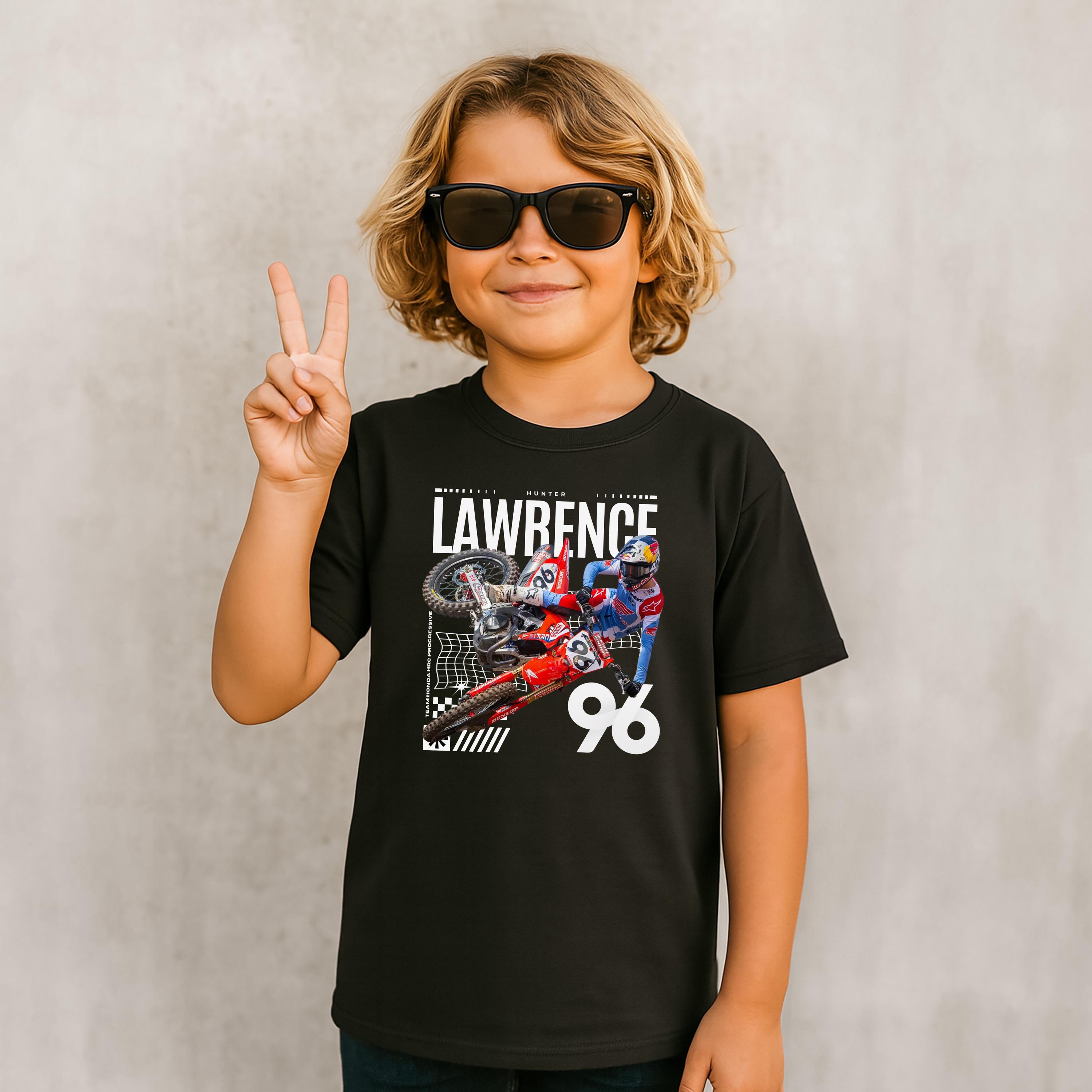 Hunter Lawrence Kids Motocross Shirt, Kids Motocross Jersey, Kids