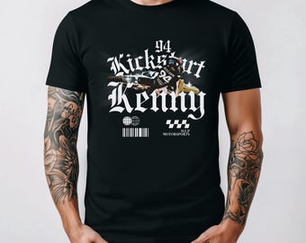 Fan Inspired Kickstart Kenny Motocross Shirt, Motocross Jersey, Race T-Shirt, Dirt Bike Shirt, Supercross Fan Tee, Supercross Shirt Men