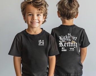 Fan Inspired Kickstart Kenny Kids Motocross Shirt, Kids Motocross Jersey, Kids Race T-Shirt, Boys Dirt Bike Shirt, Kids Racing Tee