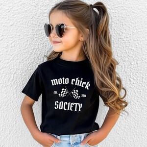 Girls Motocross Shirt, Personalized Kids Motocross Shirt, Kids Dirtbike Tee, Toddler Dirtbike Shirt, Girls Motocross Shirt Custom Moto Tee