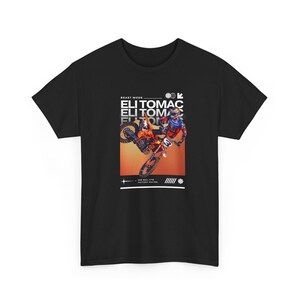 Eli Tomac Kids Motocross Shirt, Kids Motocross Jersey, Kids Race T-Shirt, Eli Tomac Shirt, Boys Dirt Bike Shirt, Kids Racing Tee, Braaap imagem 5