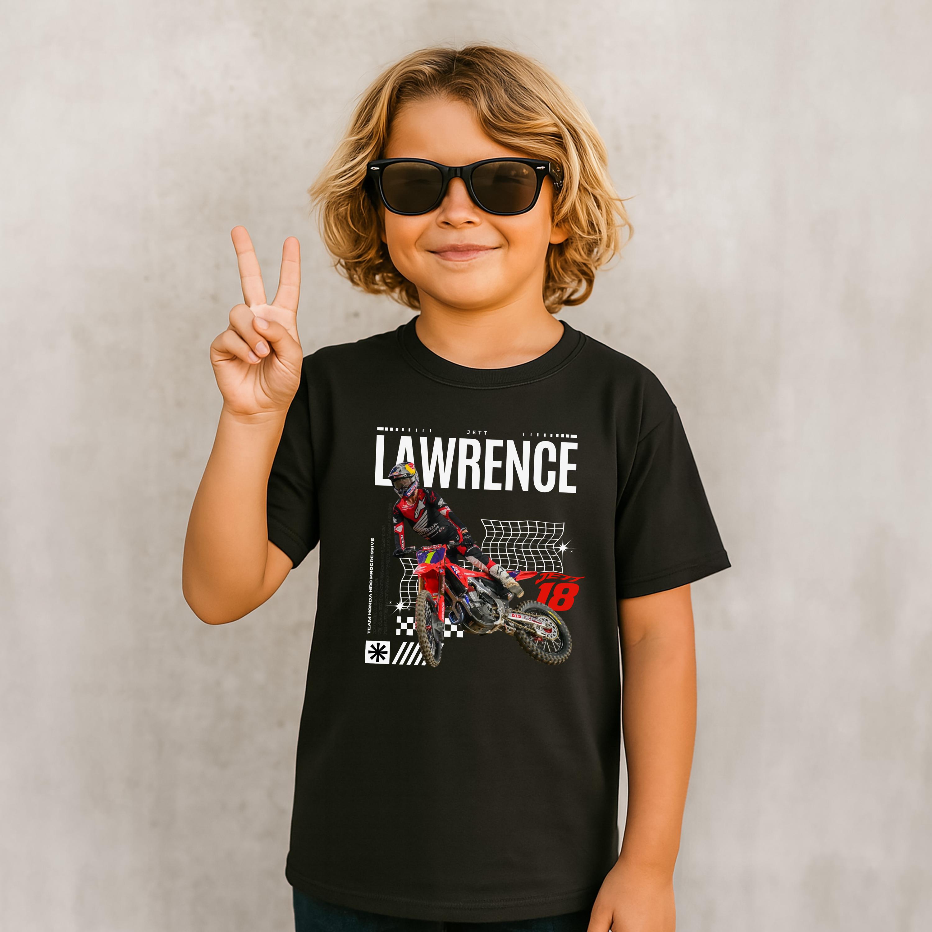 Jett Lawrence Kids Motocross Shirt, Kids Motocross Jersey, Kids