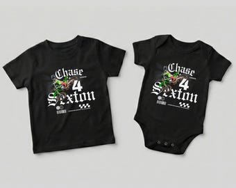 Chase Sexton Infant and Toddler Supercross Shirt, Kids Motocross Jersey, Supercross Shirt, Chase Sexton Toddler Shirt, Baby Motocross Shirt