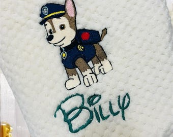 Manta bordada personalizada para bebé/Manta bordada personalizada para recién nacido/Regalo para el día de la madre/Regalo para baby shower/Manta para niña y niño