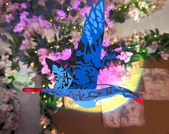 Flying Alien Sky Creature – zwevende hangende mobiel