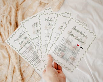 Off the Market Bridal Shower Games, Bridal Shower Games Bundle, Farmer's Market Games, She's Off the Market Flower Shop Bridal Shower Games