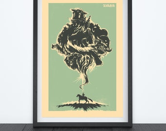 SHADOW of the COLOSSUS, Video Game Poster, Video Game Art, Japanese Video Game Poster, Wall Art
