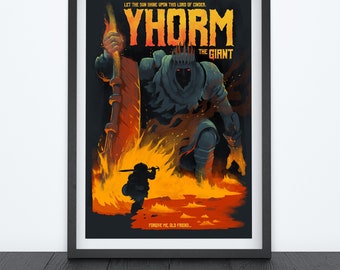 YHORM Video Game Poster, Video Game Art, Prints, Gamer Room Decor, Gaming Prints, Wall Art
