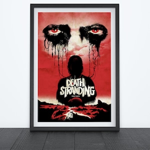 DEATH STRANDING Video Game Poster, Gaming Gifts, Fantasy, Sci-Fi, Illustration Poster, Wall Art