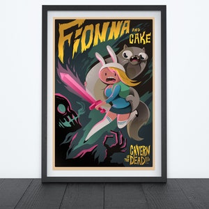 CAVERNS of the DEAD Poster, Poster di cartoni animati, Stampe, Stampe artistiche, Arte murale, Poster TV, Stampa poster, Poster, Arte