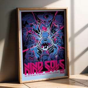 Nine Sols Art Print | Nine Sols Poster | Video Game Wall Art | Gamer Room Decor | Gaming Gift | Original Fan Art Print | Printed In-House