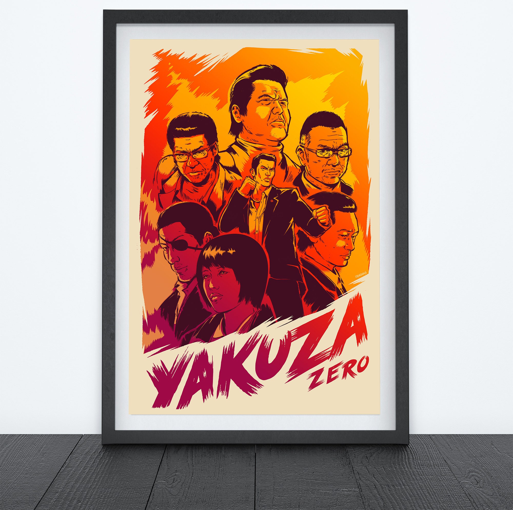 Yakuza Zero Video Game Poster Video Game Art Prints Gamer Etsy Yakuza Zero Video Game Poster Video Game Art Prints Gamer Etsy