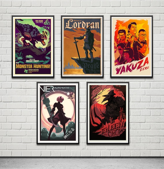 Gaming Posters & Wall Art Prints