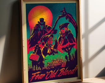 CAVERNS of the DEAD Art Poster | Original Fan Art Printed In-house
