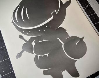 Siegmeyer of Catarina Vinyl Decal Sticker | Onion Knight | Laptop Car Window Tumbler Decal