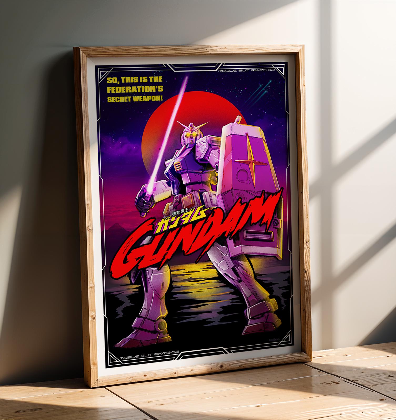 Gundam poster - Etsy 日本