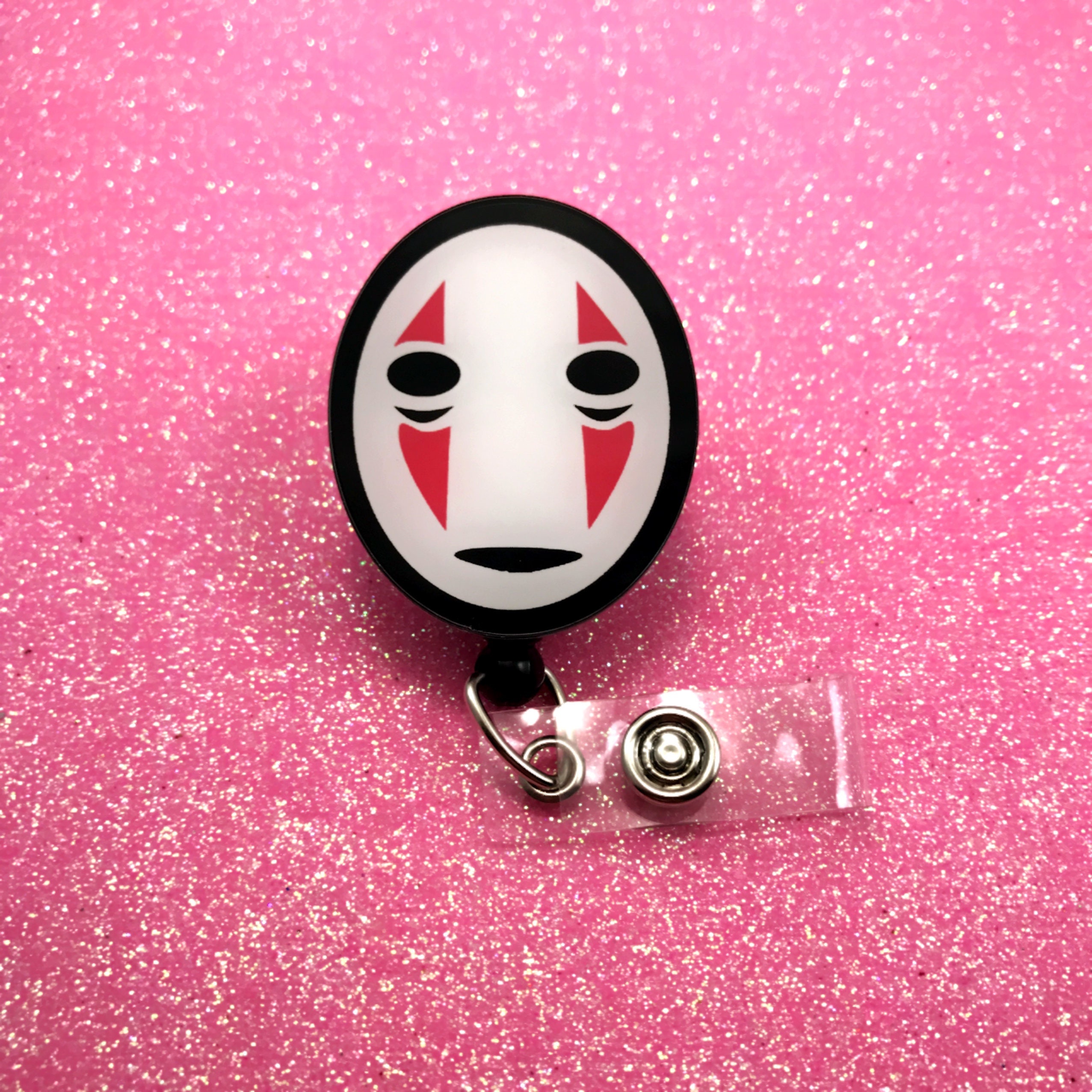 NECK STRAP WITH REEL NO FACE- SPIRITED AWAY