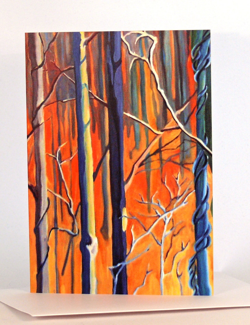 Winter Snows Fine Art Greeting Cards Pack of Five