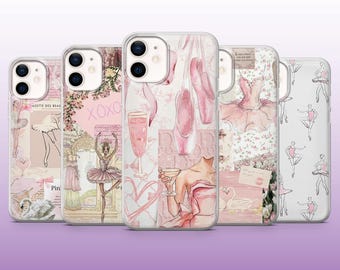 Ballet Clear Case iPhone 17e 17 16e 16 15 14 13 12 11 Samsung