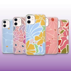 Indie Phone Case Trendy Hippie Retro Groovy Cover for iPhone 17, 16, 15, 14, 13, 12, 11 Samsung S25, S24, S23 Pixel 10Pro, 9Pro XL, 8A, 8Pro