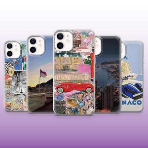 モナコ スマホケース モンテカルロ フレンチリビエラ カバー iPhone 16、15、14、13、12、11、Samsung S25、S24、A56、A16、Pixel 9A、9Pro XL、8A、8Pro用