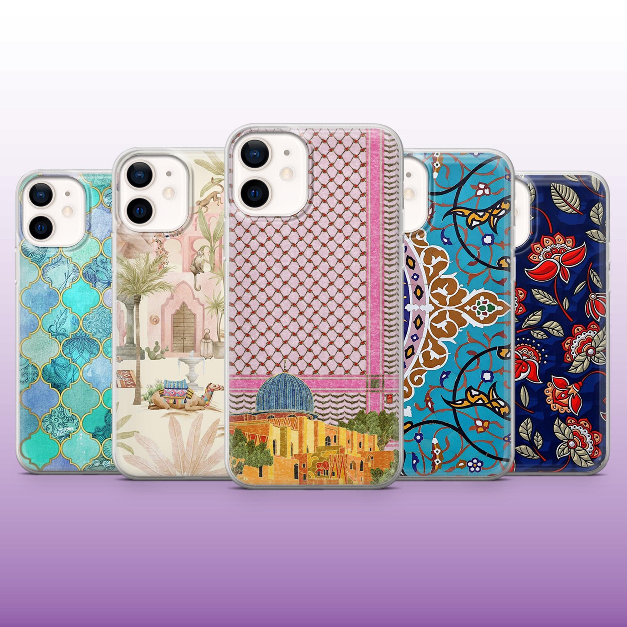 Islamic Phone Case Arabic Morocco Cover for iPhone 16, 15, 14, 13