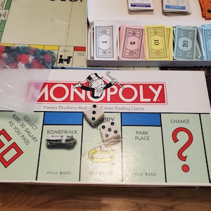 vintage monopoly game