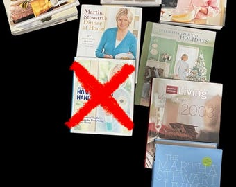 Martha Stewart Book collection