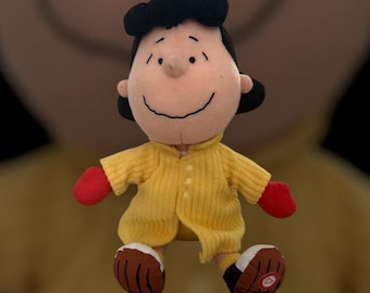 Zeldzame vintage pluche Lucy, pratend, Hallmark, speelgoed uit de jaren 90 8"