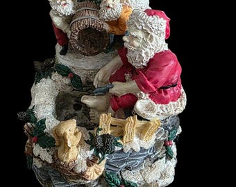 Collectable  1997 house of Lloyd. Musical santa