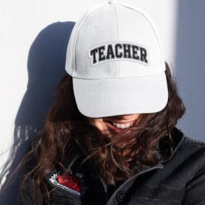 Teacher Dad Cap, Gift for Educators, Casual Cap, Teacher Appreciation, Back to School, Everyday Wear