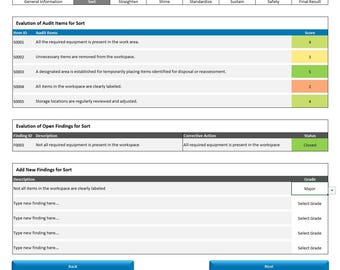 5S Audit Tool