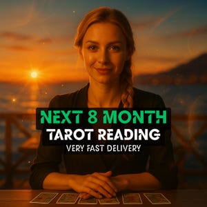 8 Psychic Future Predictions, Detailed Tarot Cards Reading, Same Hour Fortune Reading, Blind Tarot Spread, Spiritual Medium Insights
