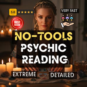 Leitura clarividente sem cartas, leitura psíquica de 1h, leitura telepática, leitura psíquica honesta, sem cartas, sem ferramentas, conselhos espirituais psíquicos