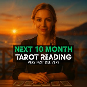 10 Month Future Psychic Predictions | Tarot Card Reading | Spiritual Love & Relationship Reading | Same Hour Delivery | Medium Reading