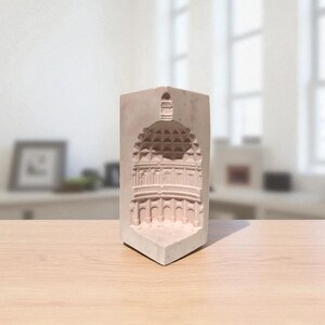 Pantheon Bookend Sculpture, Ancient Rome Decor Tealight Candle Holder| Roman Greek Statue, Housewarming Decoration Architectural Gift Ideas image 8