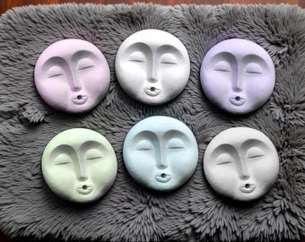 Human Face Shaped Incense Holder | Incense Burner | Modern Sculptural Home Decor | Meditation Zen Altar | Japandi Scandinavian Gift