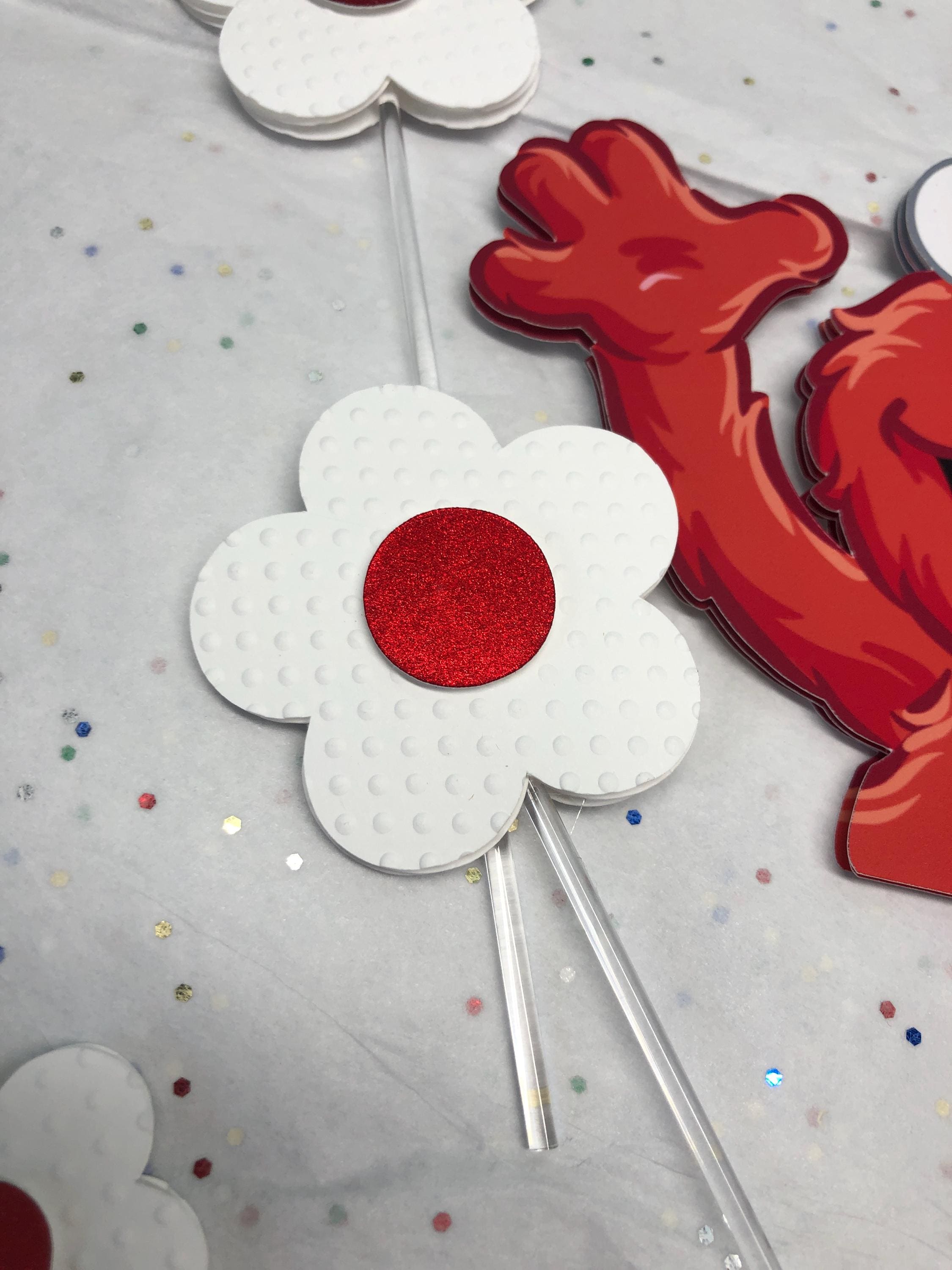 Elmo Cake Topper - Sesame Street Birthday Party Decoration - Etsy, image size:2250x3000