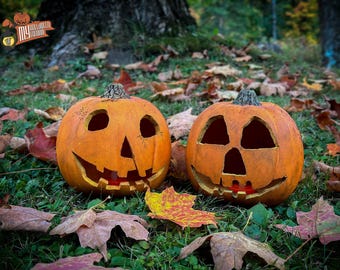 Halloween II - Intro scene Lighted pumpkin