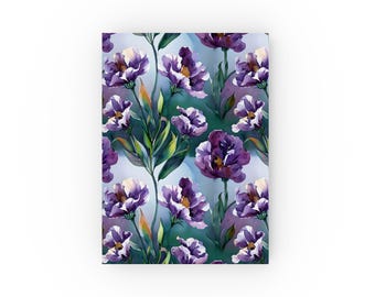 Floral Hardcover Journal: Elegant Writing Notebook