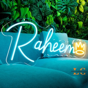 Custom Neon Sign - Personalized Name LED Light -Bedroom Decor Kids Room Decor - Home Wall Decor -  Room Aesthetic-Battery Operated Neon Sign