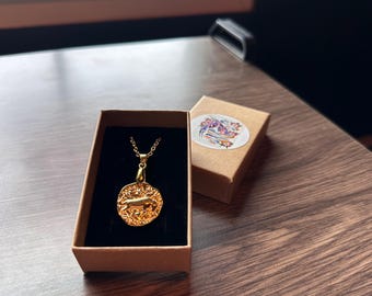 Taurus Zodiac Pendant Necklace